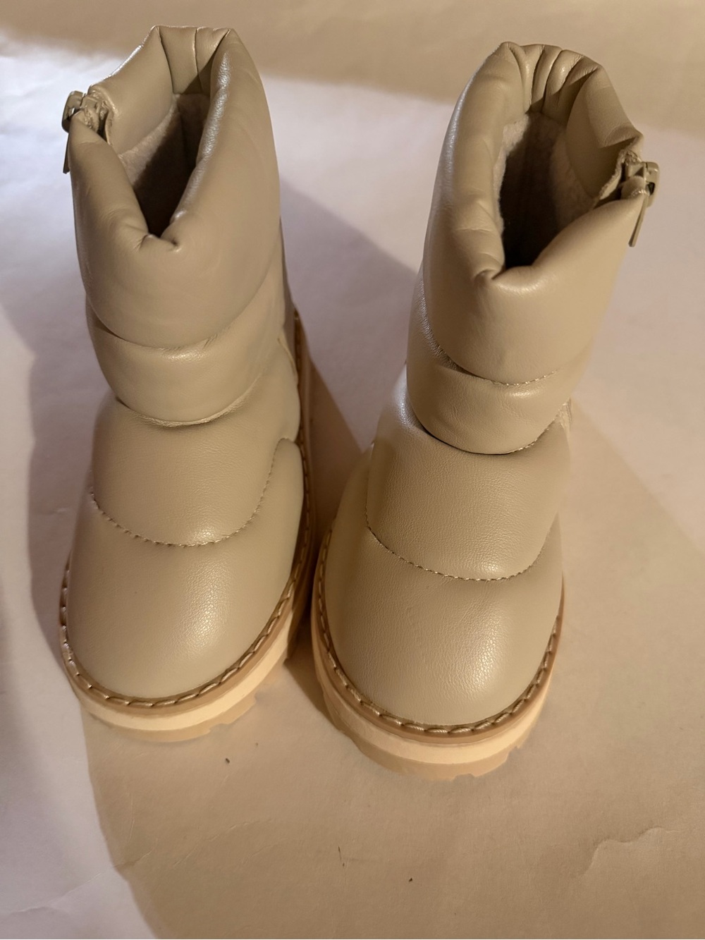 Zara Kids Puffer Boots Size 7